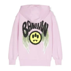 Rosa & Lilla Hoodie for kvinner