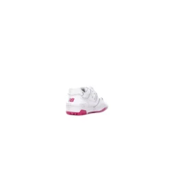 Rosa Junior Sneakers med Lær Detaljer