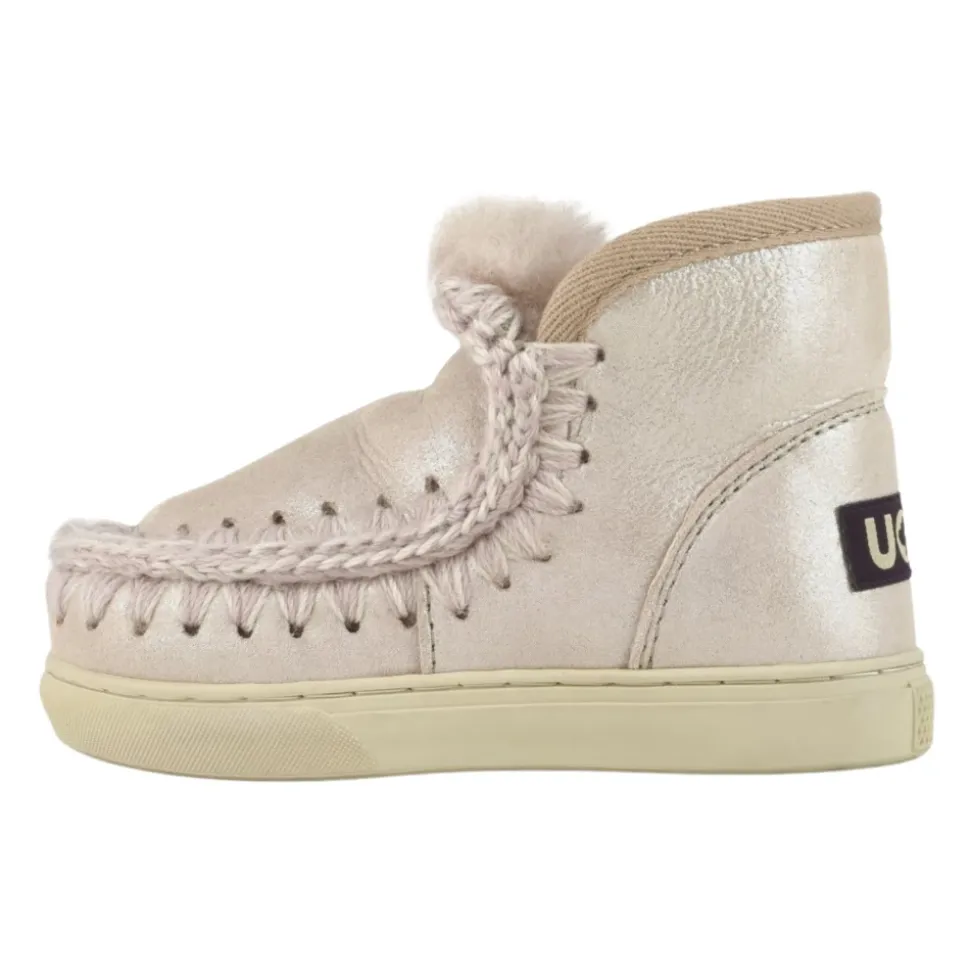 Rosa Lurex Barn Slip-On Sneakers