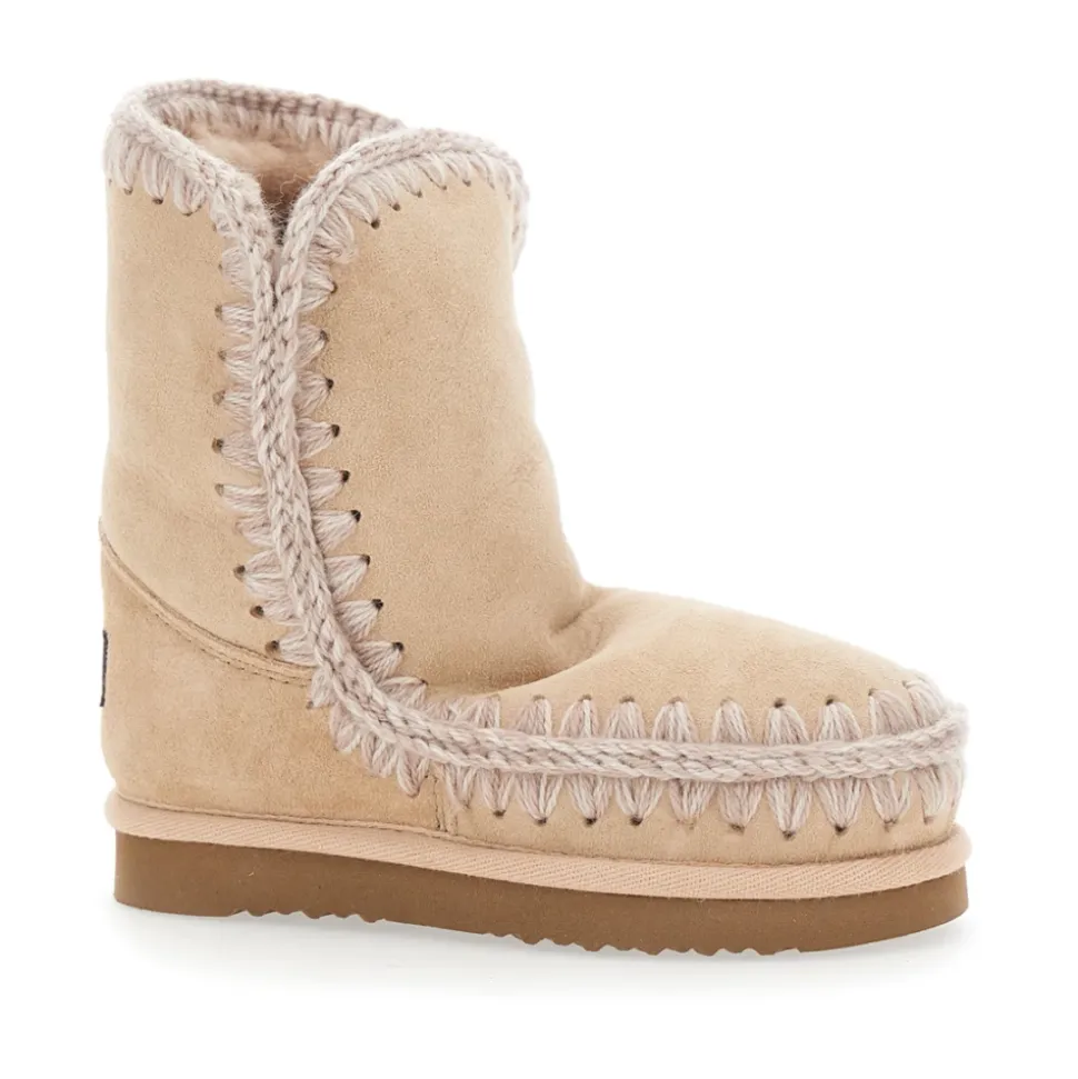 Rosa Semsket Eskimo Kid Støvler