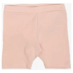 Rosa Shortssett med Rysjedetaljer