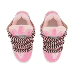 Rosa Sneakers med Snøring