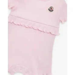 Ruffled Cotton Romper
