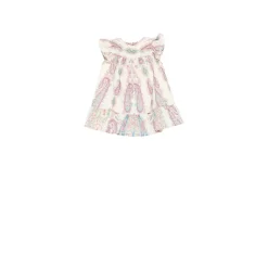 Ruffled Paisley Dress