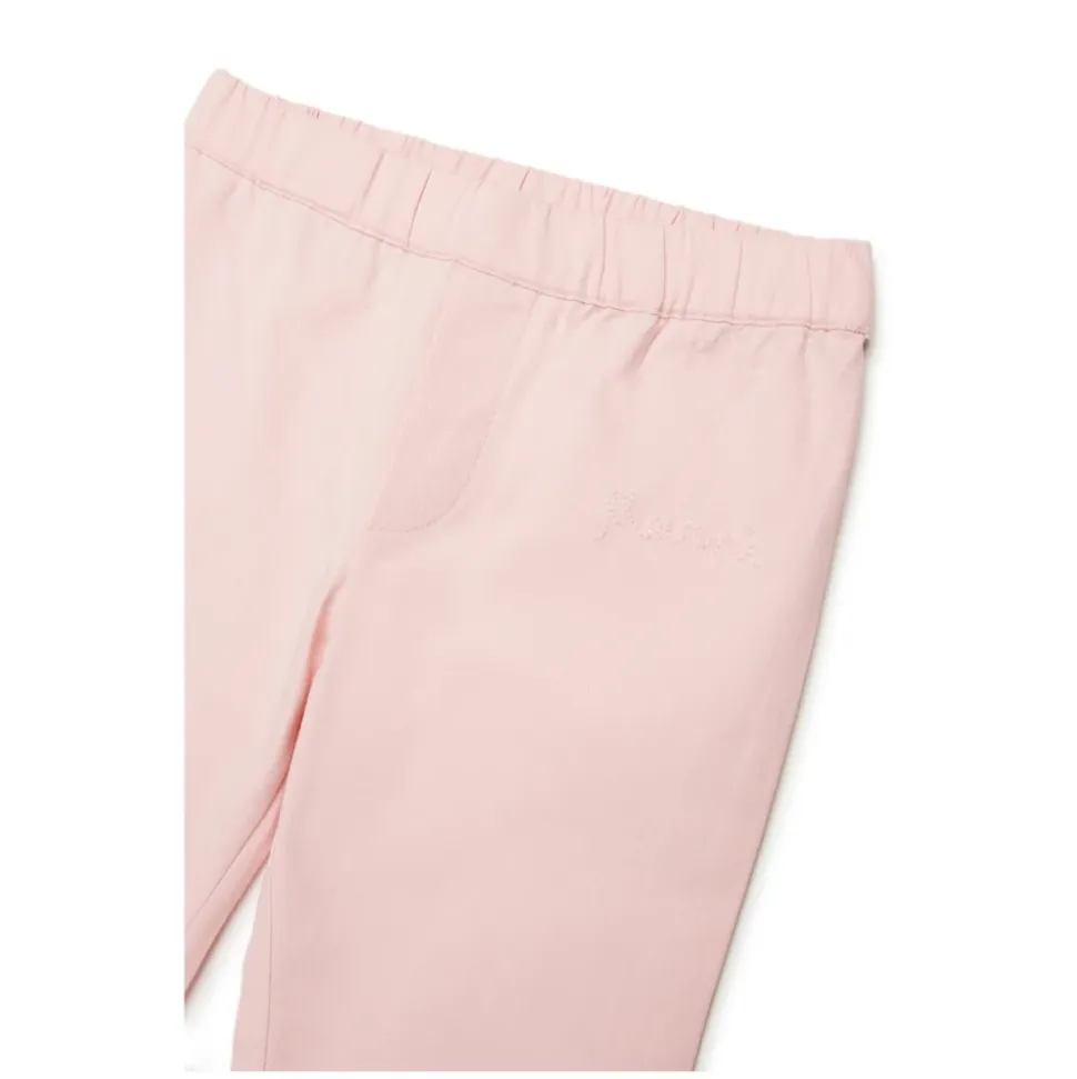 Ruffle-hem Pants