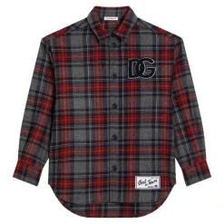 Rutete Tartan Skjorte med Lange Ermer