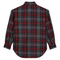 Rutete Tartan Skjorte med Lange Ermer