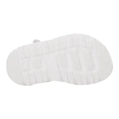 Sandaler i skinn med duskdetaljer