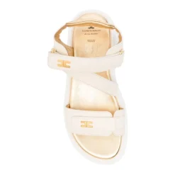 Sandaler med skinnrem
