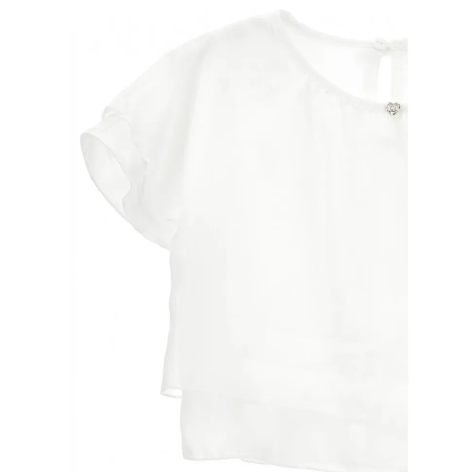 Satin T-shirt