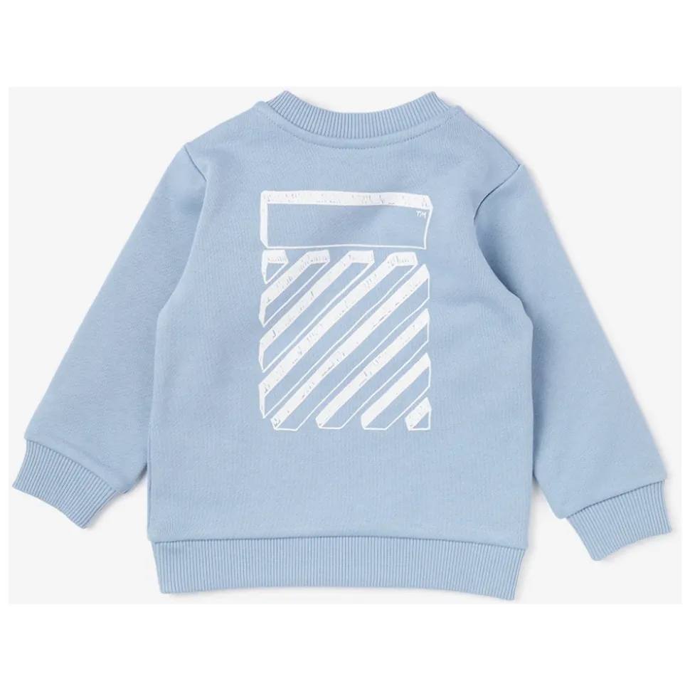 Scribble Diag Crewneck Sweatshirt