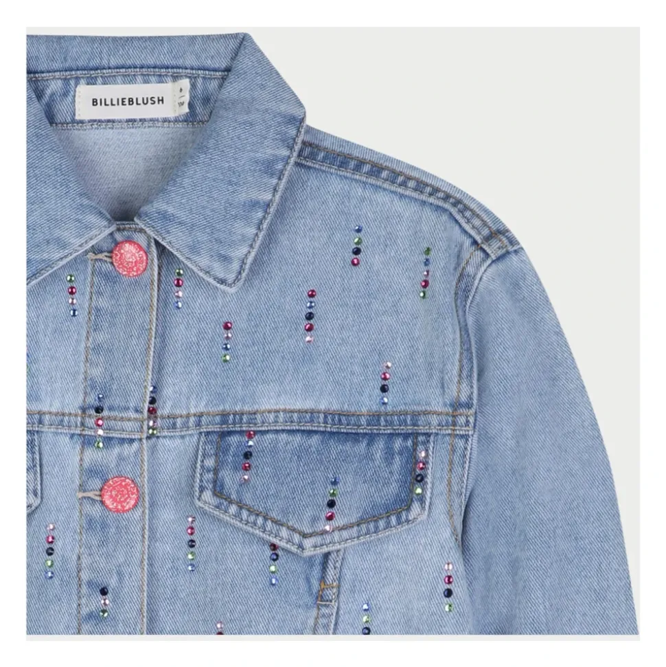 Sequin Denim Jacket