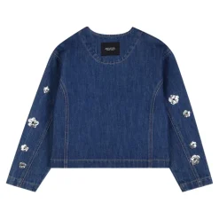 Sequin Denim Jacket