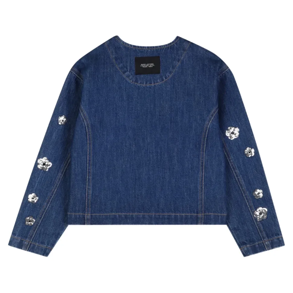 Sequin Denim Jacket