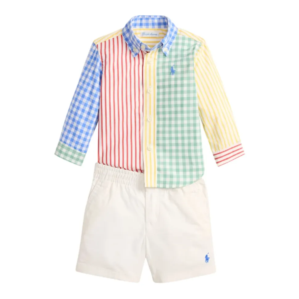Sett med skjorte og shorts