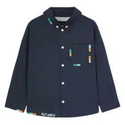 Skjorte med broderi