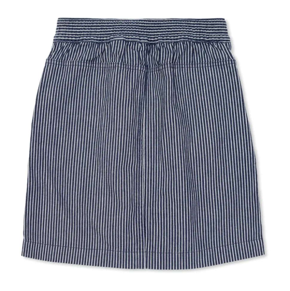 Skjørt med stripemønster