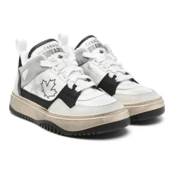 Sko, lave sneakers med snøring