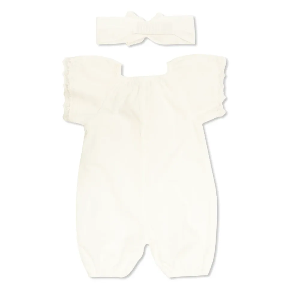 Sleepsuit og pannebåndsett