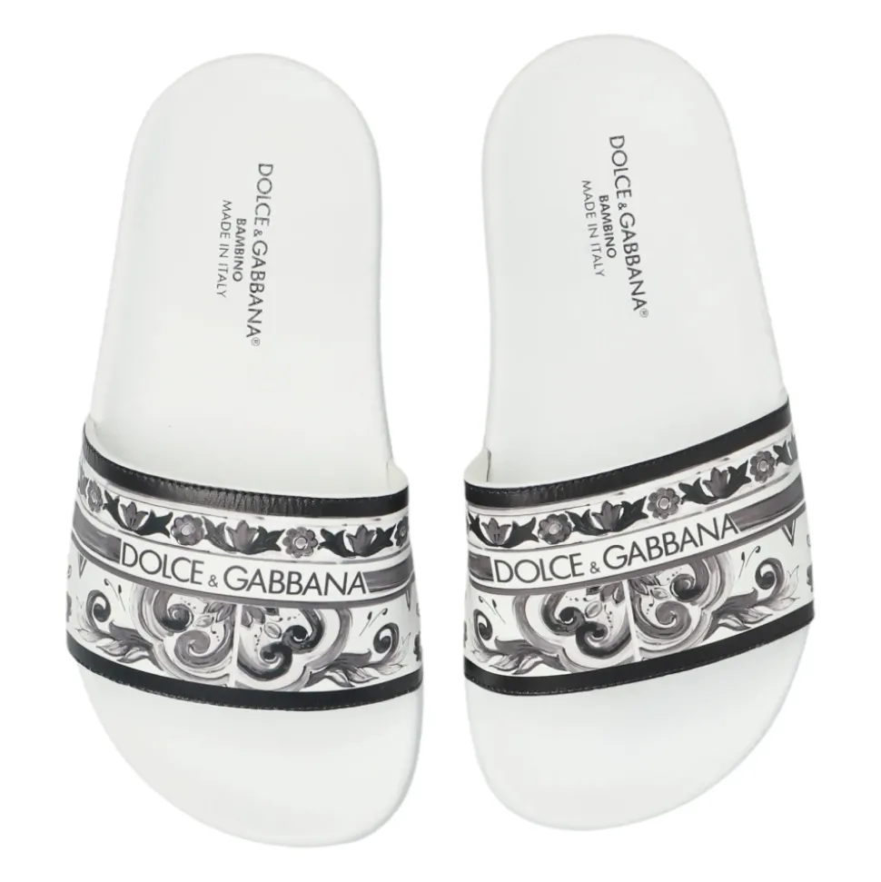 Slippers med logo