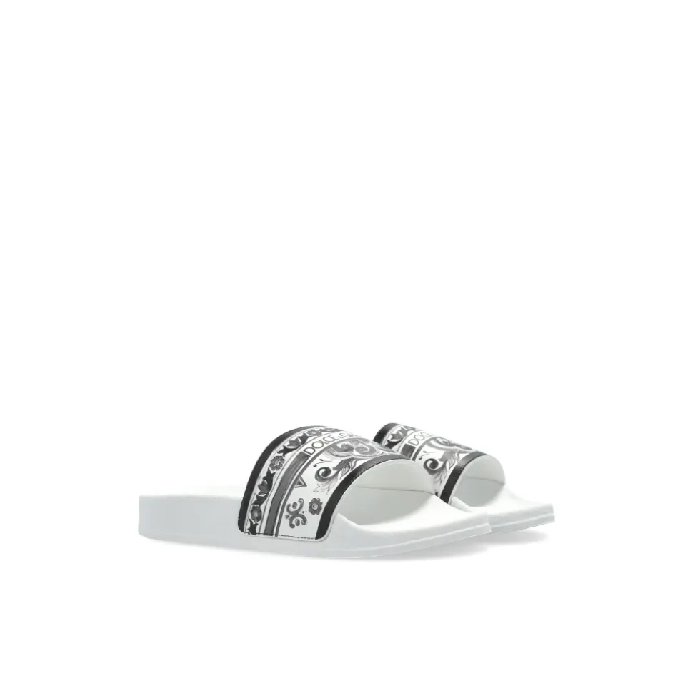 Slippers med logo
