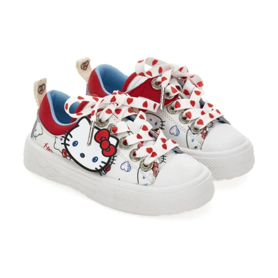 Sneakers con applicazione Hello Kitty