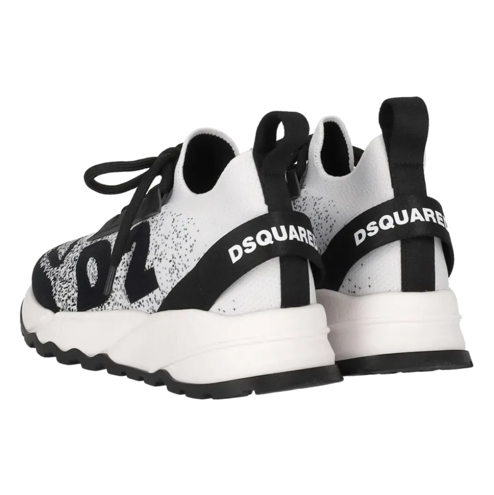 Sneakers Slip-On i stretch-strikk