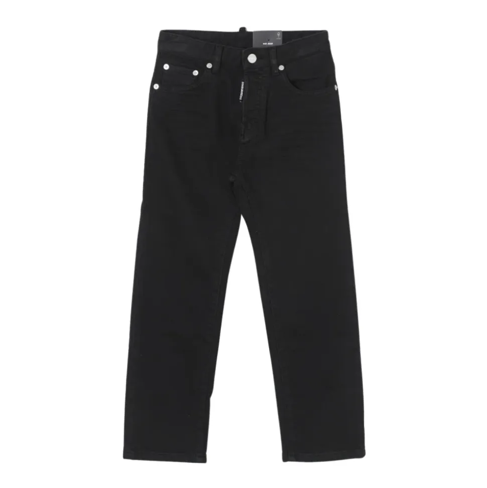 Sorte barn straight leg jeans
