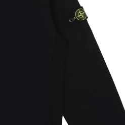 Sorte Polos & Sweatshirt med Half-Zip