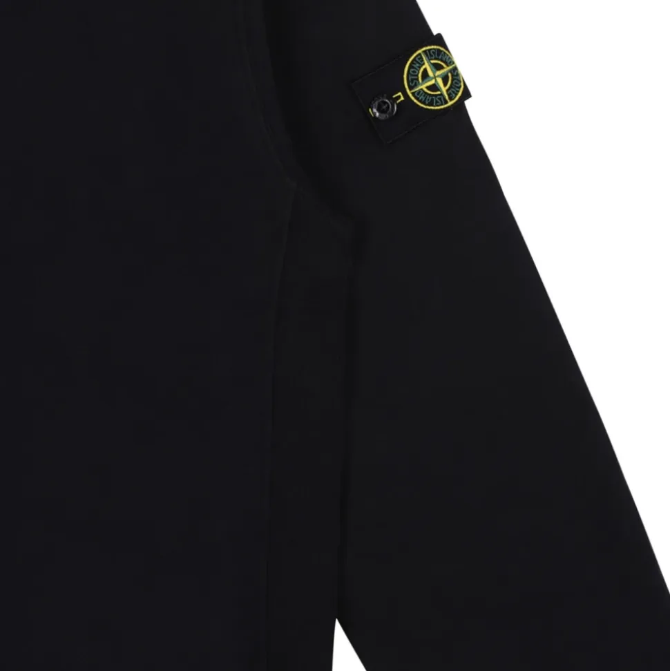 Sorte Polos & Sweatshirt med Half-Zip