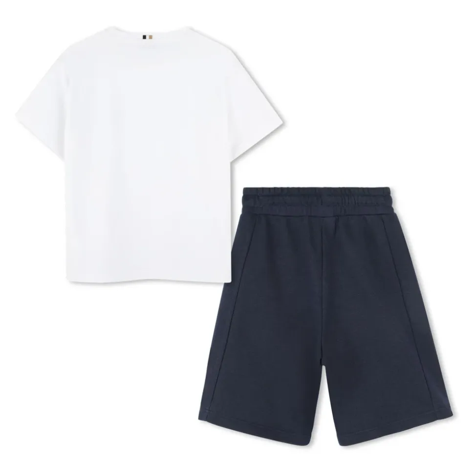 Sporty Set Shorts og T-skjorte