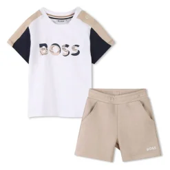 Sporty Sett Shorts og T-skjorte