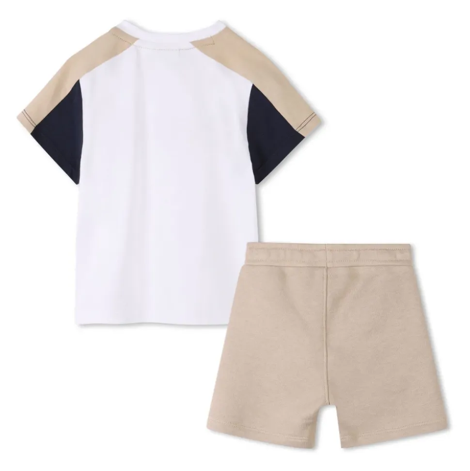 Sporty Sett Shorts og T-skjorte