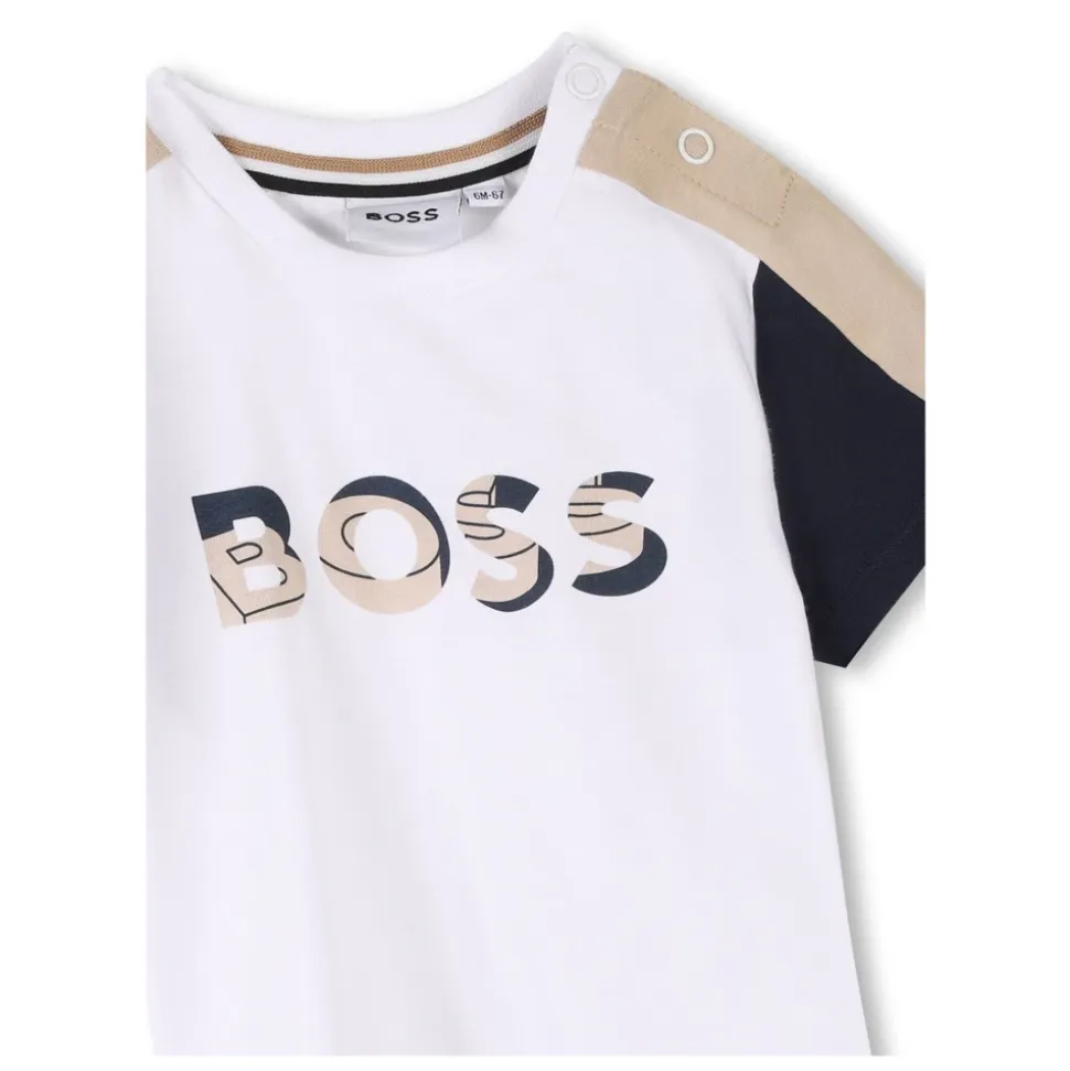 Sporty Sett Shorts og T-skjorte