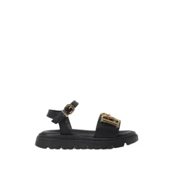 Stilige Sandaler med Spenne og Platåsåle