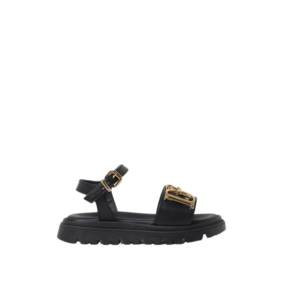 Stilige Sandaler med Spenne og Platåsåle
