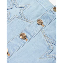 Stjerne Denimskjørt