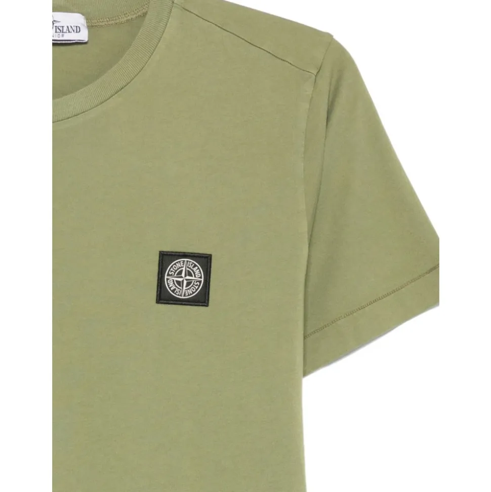 STONE ISLAND KIDS T-skjorter og poloskjorter Grønn