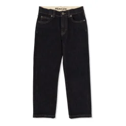 Straight-leg jeans
