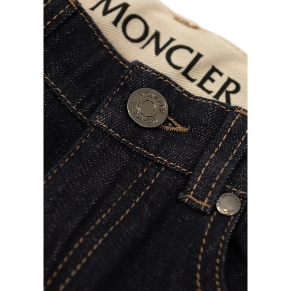 Straight-leg jeans