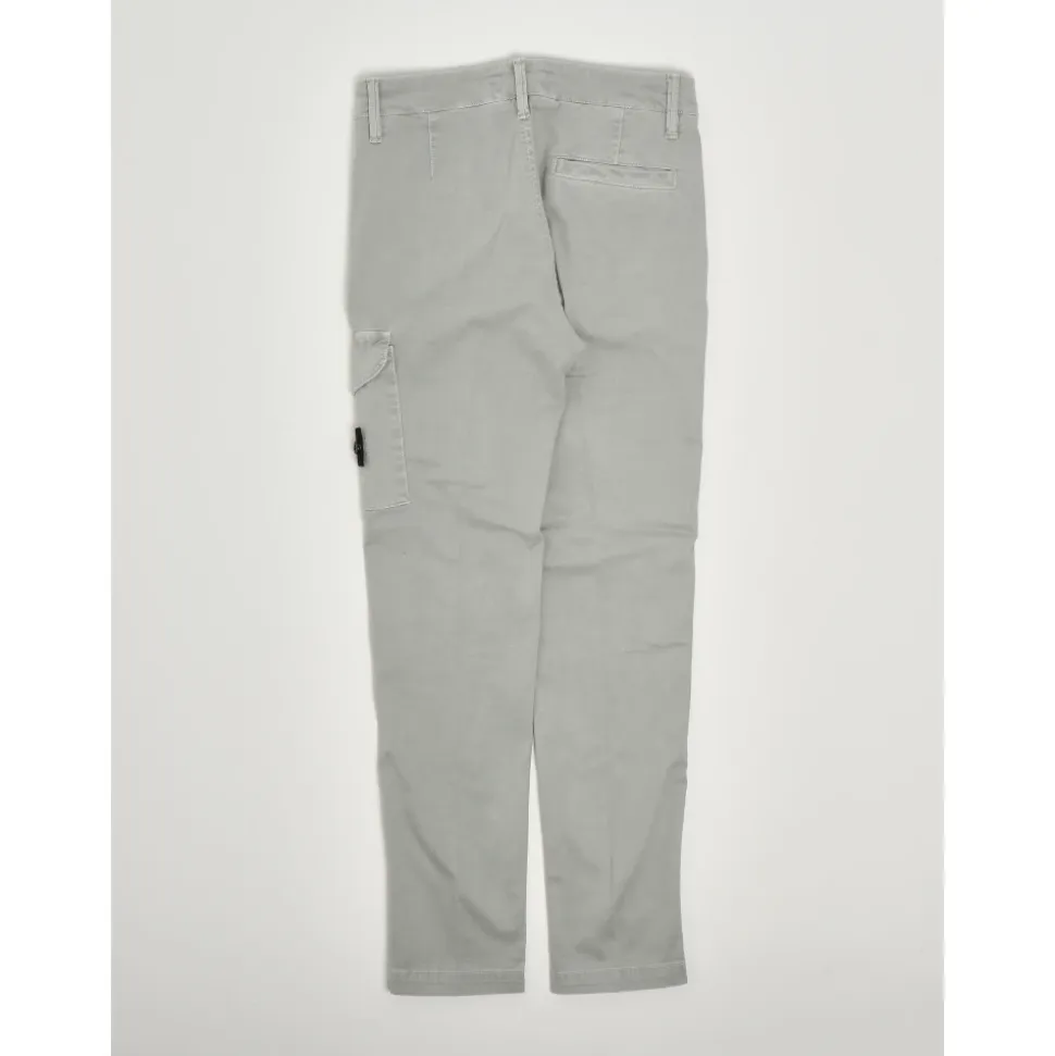 Stretch Cotton Cargo Trousers