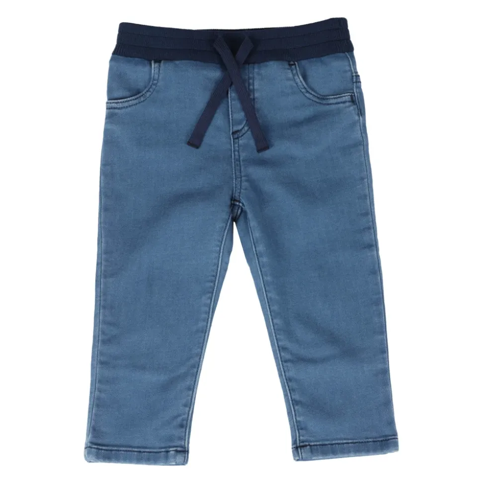 Stretch Denim Jeans med Logomerke