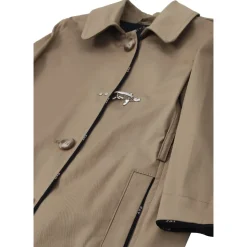 Stretch Gabardine Trench