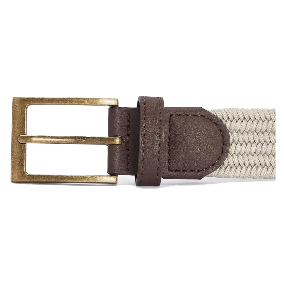 Stretch Nevis Belte med Imitert Skinn
