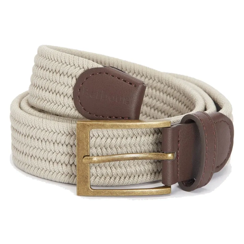 Stretch Nevis Belte med Imitert Skinn