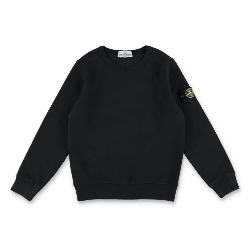 Strikket Genser med Rund Hals i Fleece
