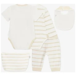 Striped Bodysuit Set