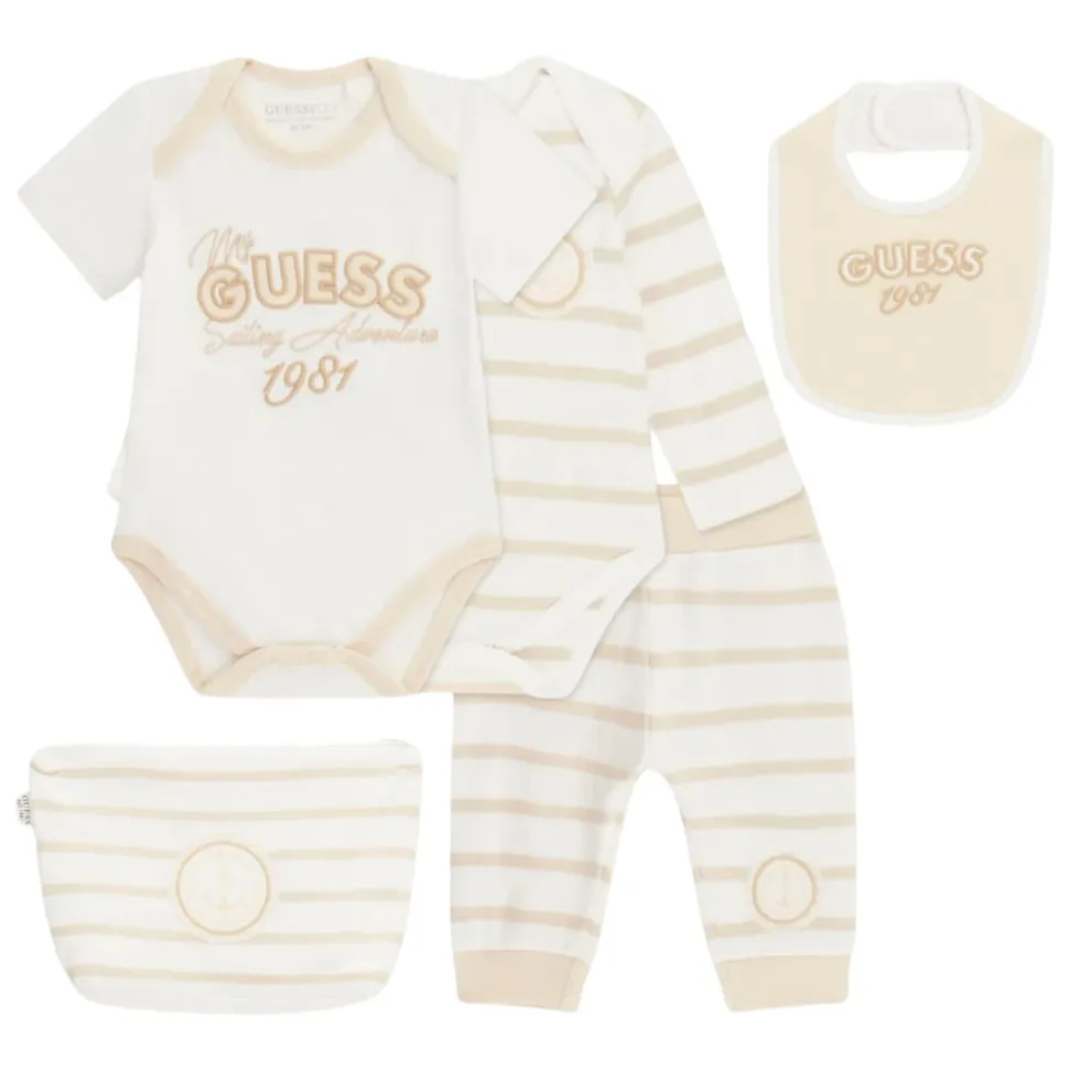 Striped Bodysuit Set