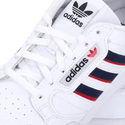 Stripes J Lav Sko med Cloud White/Navy/Red