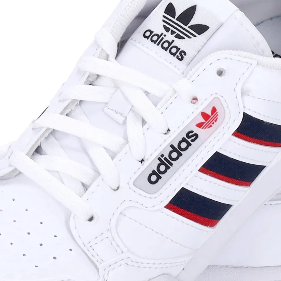 Stripes J Lav Sko med Cloud White/Navy/Red